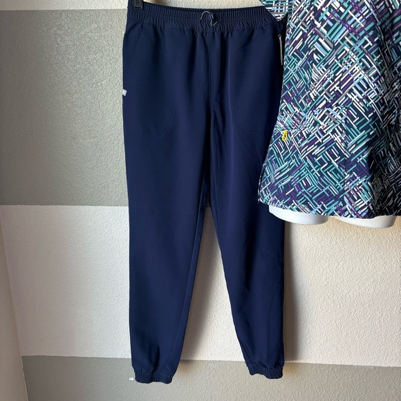 FIGS Women’s XXS Technical Collection Navy Blue Jogger Scrub Pants #W20SW2030 - Picture 3 of 8